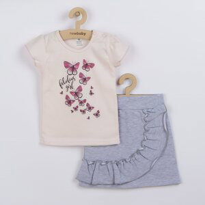Kojenecké tričko se sukýnkou New Baby Butterflies, vel. 68 (4-6m)