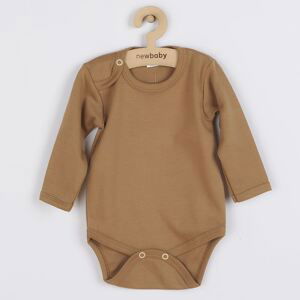 Kojenecké body New Baby Classic II moccacino, vel. 56 (0-3m)