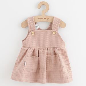 Kojenecká mušelínová sukýnka New Baby Comfort clothes růžová, vel. 68 (4-6m)