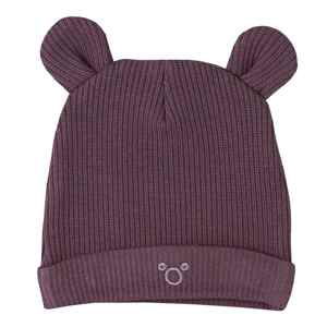 Kojenecká čepička Koala Pure purple, vel. 68 (4-6m)