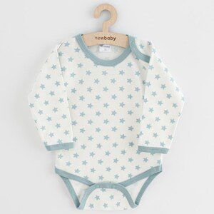 Kojenecké body New Baby Classic II hvězdy mátové, vel. 80 (9-12m)