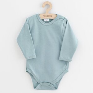 Kojenecké celorozepínací body New Baby Classic II tmavě mátové, vel. 56 (0-3m)