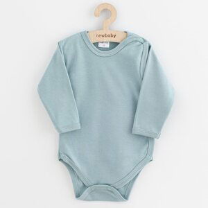 Kojenecké celorozepínací body New Baby Classic II tmavě mátové, vel. 68 (4-6m)