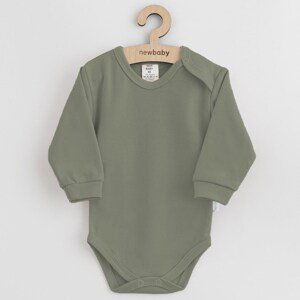 Kojenecké bavlněné body New Baby Casually dressed zelená, vel. 56 (0-3m)