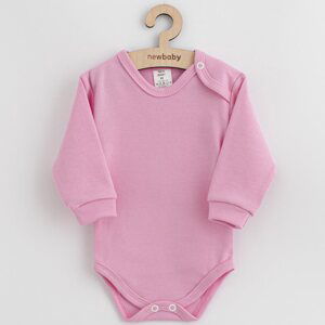 Kojenecké bavlněné body New Baby Casually dressed růžová, vel. 68 (4-6m)