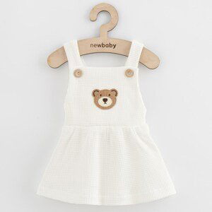 Kojenecká laclová sukýnka New Baby Luxury clothing Laura bílá, vel. 68 (4-6m)