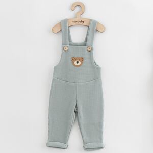 Kojenecké lacláčky New Baby Luxury clothing Oliver šedé, vel. 62 (3-6m)