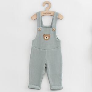 Kojenecké lacláčky New Baby Luxury clothing Oliver šedé, vel. 68 (4-6m)
