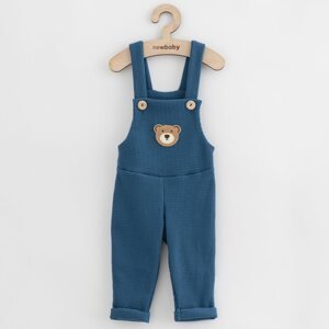 Kojenecké lacláčky New Baby Luxury clothing Oliver modré, vel. 56 (0-3m)