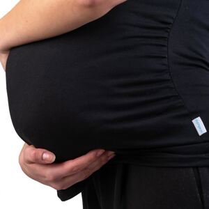 Těhotenské tričko New Baby černá, vel. XL