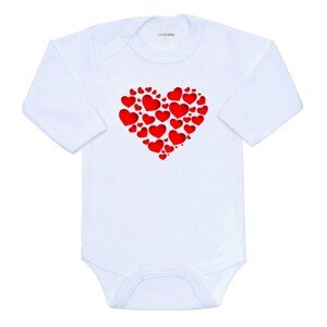 Body s potiskem New Baby Love, vel. 80 (9-12m)