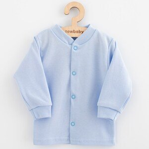 Kojenecký bavlněný kabátek New Baby Happy Elephant blue, vel. 68 (4-6m)