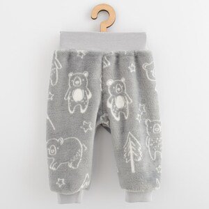 Kojenecké Wellsoft zimní tepláčky New Baby Winter times, vel. 74 (6-9m)