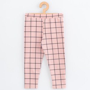 Dětské legíny z teplákoviny New Baby Kindergarten pink, vel. 104/110