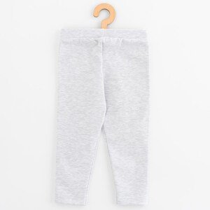 Dětské legíny z teplákoviny New Baby Kindergarten melange, vel. 116/122