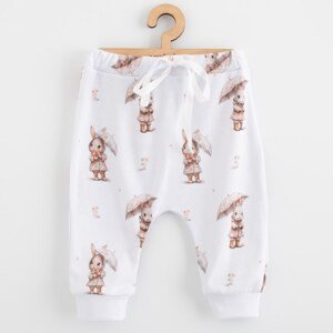 Dětské bavlněné kalhoty Jogger New Baby For Babies bunny, vel. 56 (0-3m)