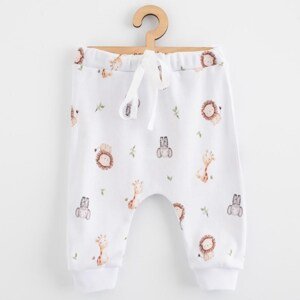 Dětské bavlněné kalhoty Jogger New Baby For Babies safari, vel. 74 (6-9m)