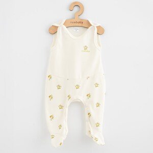 Kojenecké dupačky z organické bavlny New Baby Olivy, vel. 56 (0-3m)