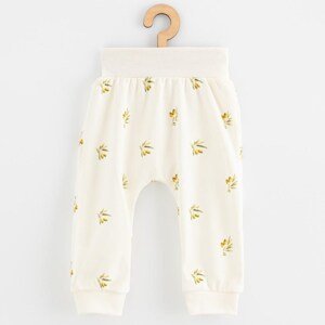 Kojenecké kalhoty z organické bavlny New Baby Olivy, vel. 62 (3-6m)