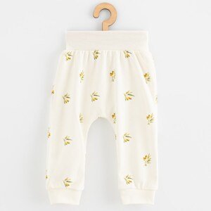 Kojenecké kalhoty z organické bavlny New Baby Olivy, vel. 80 (9-12m)