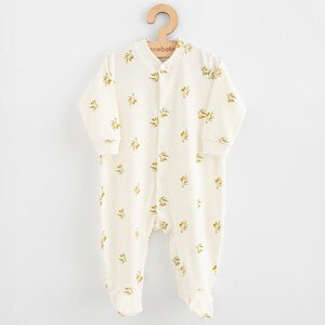 Kojenecký overal z organické bavlny New Baby Olivy, vel. 62 (3-6m)