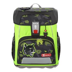 Step by Step Reflective vest for school satchel Cloud Green