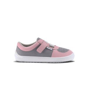 Dětské barefoot tenisky Be Lenka Fluid - Pink & Grey 26