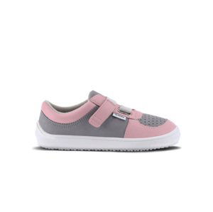 Dětské barefoot tenisky Be Lenka Fluid - Pink & Grey 28