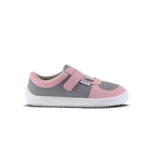 Dětské barefoot tenisky Be Lenka Fluid - Pink & Grey 29