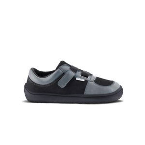 Dětské barefoot tenisky Be Lenka Fluid - Charcoal & Black 26