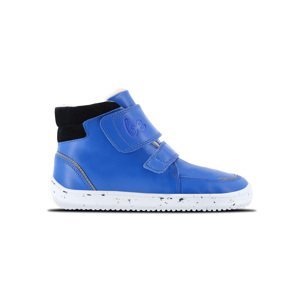Dětské zimní barefoot boty Be Lenka Panda 2.0 - Blue & White 25