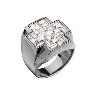 Prsten se Swarovski Elements kříž 35811.1 Krystal 66,Prsten se Swarovski Elements kříž 35811.1 Krystal 66