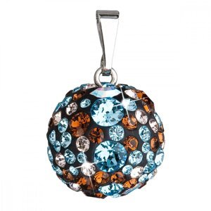 Přívěsek se Swarovski Elements kulička 34081.3 Aqua 2,Přívěsek se Swarovski Elements kulička 34081.3 Aqua 2