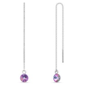 Provlékací řetízkové náušnice se Swarovski Elements Puntino KWK1122SS29VL Vitrail Light,Provlékací řetízkové náušnice se Swarovski Elements Puntino KW