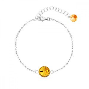 Náramek žlutý se Swarovski Elements Candy B1122SS47SF Sunflower,Náramek žlutý se Swarovski Elements Candy B1122SS47SF Sunflower