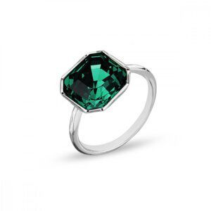 Prsten zelený se Swarovski Elements Imperial P448010EM Emerald 54,Prsten zelený se Swarovski Elements Imperial P448010EM Emerald 54