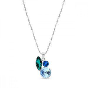 Náhrdelník modrý se Swarovski Elements Artesia Fine N2201MIX1EMAQ Aquamarine,Náhrdelník modrý se Swarovski Elements Artesia Fine N2201MIX1EMAQ Aquamar