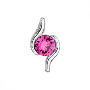 Stříbrný přívěsek se Swarovski krystalem růžový 34261.3 Fuchsia,Stříbrný přívěsek se Swarovski krystalem růžový 34261.3 Fuchsia