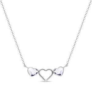 Náhrdelník čirý se Swarovski Elements Cuori N280862C Krystal S,Náhrdelník čirý se Swarovski Elements Cuori N280862C Krystal S