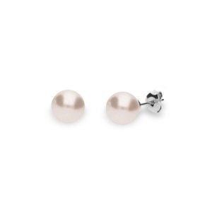 Náušnice se Swarovski Elements Classic Pearl K58188CR Cream Rose 8 mm,Náušnice se Swarovski Elements Classic Pearl K58188CR Cream Rose 8 mm