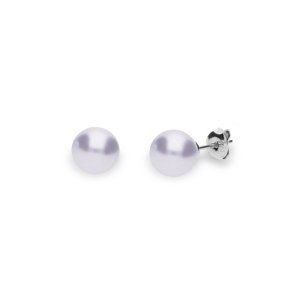 Náušnice se Swarovski Elements Classic Pearl K58188LAV Lavender 8 mm,Náušnice se Swarovski Elements Classic Pearl K58188LAV Lavender 8 mm