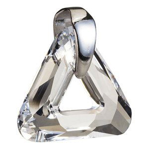 Přívěsek se Swarovski Elements triangl 34056.1 Krystal,Přívěsek se Swarovski Elements triangl 34056.1 Krystal