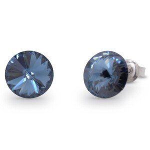 Náušnice Rivoli se Swarovski Elements Sweet Candy Studs K1122SS39DB denim blue 8 mm,Náušnice Rivoli se Swarovski Elements Sweet Candy Studs K1122SS39D