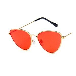 OVL sluneční brýle s kočičíma očima oranžové OK179WZ4
