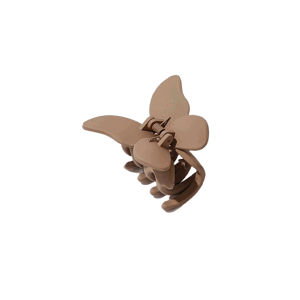 Spona do vlasů motýl hnědý XL 6 cm SP182