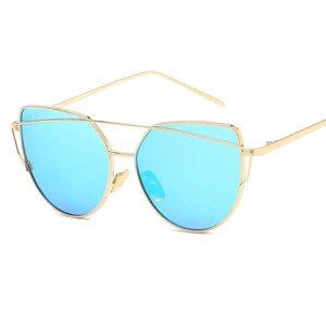 GLAM ROCK FASHION Sluneční brýle modré OK21WZ7