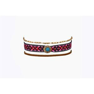 NÁHRDELNÍK CHOKER BOHO AZTEC FESTIVAL N528