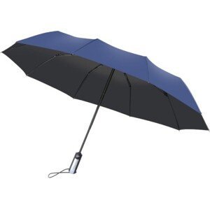 Automatický skládací deštník, ocel a sklolaminát, 114 cm - 105 cm - 65 cm