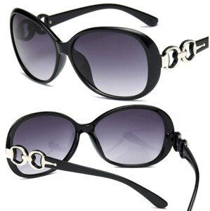 Dámské retro sluneční brýle Flyback, lehce zastíněné, plastové, UV400 ochrana