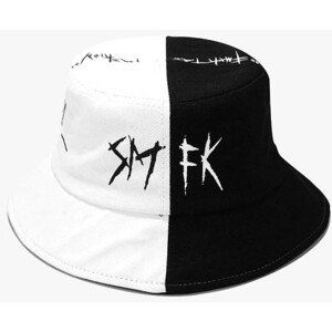 Graffiti Klobouk BUCKET HAT, Univerzální Velikost, Polyester a Bavlna, Černobílá Barva